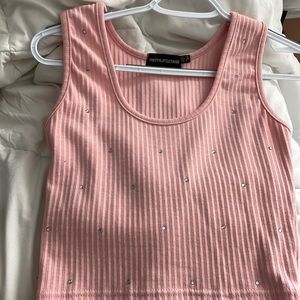 Pretty little thing Pink Tank top